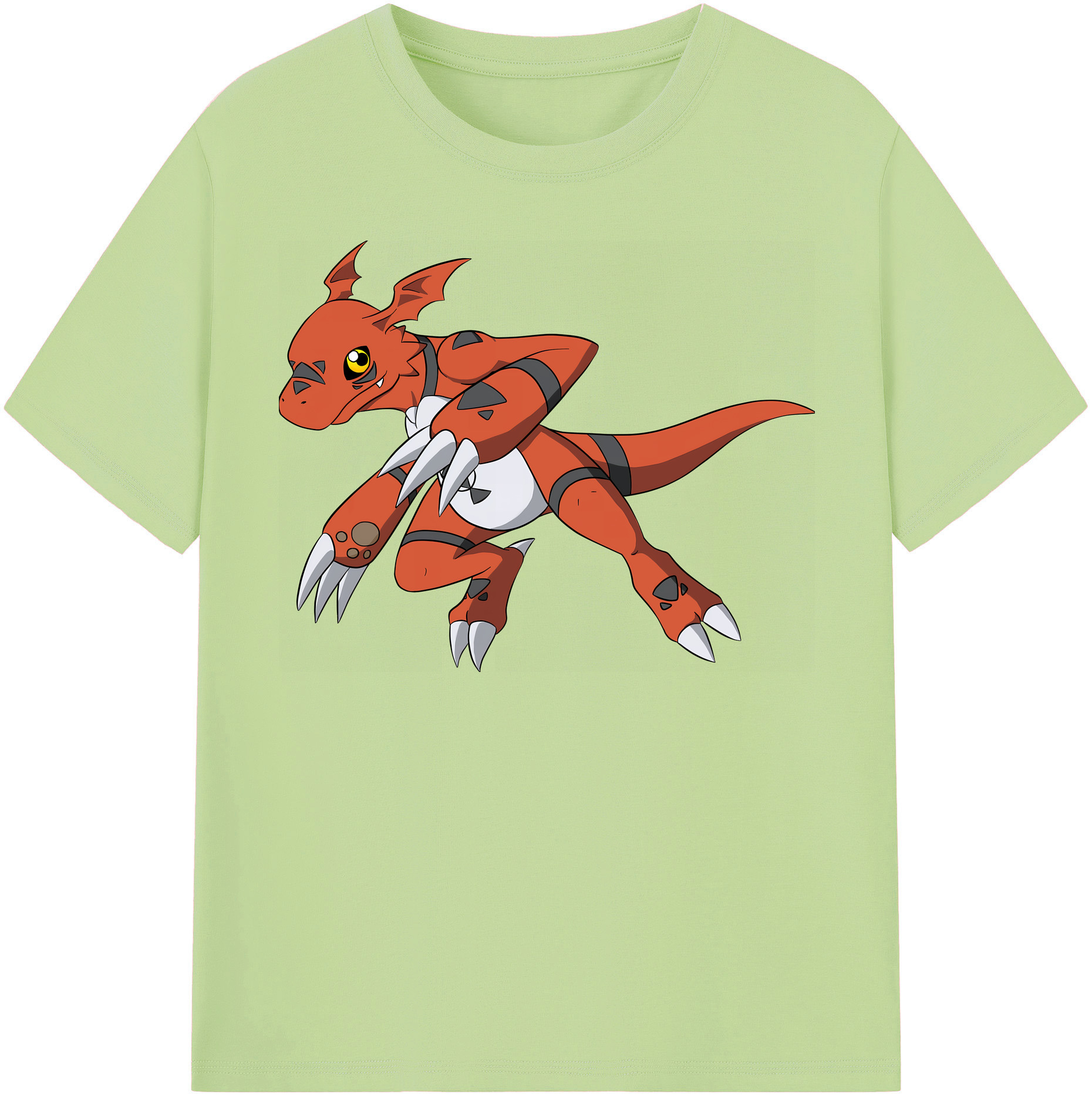 （画像用） Digimon デジタルモンスター/デジモン 綿100％半袖Tシャツ（フロントプリント）